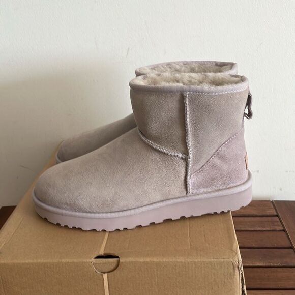 UGG Classic Mini II Boots Pale Smoke USA Women Size 11/UK 9/EU 42 - Picture 6 of 14